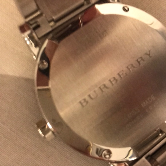 NEW Burberry BU 9901 42mm Silver steel Men’s watch - Picture 5 of 7